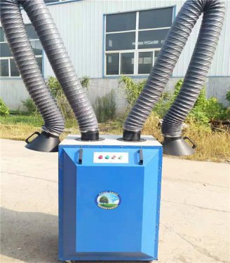 河北深圳3千瓦kw移动双臂焊烟净化器